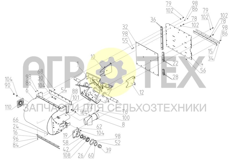 Ускоритель (2650.11.00.000) (№54 на схеме)